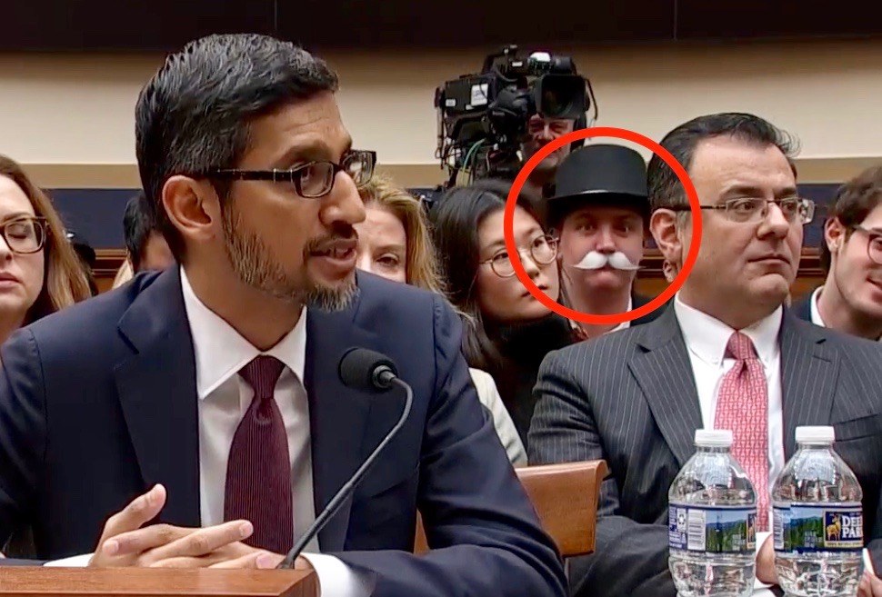 Google CEO Sundai Pichai hearing