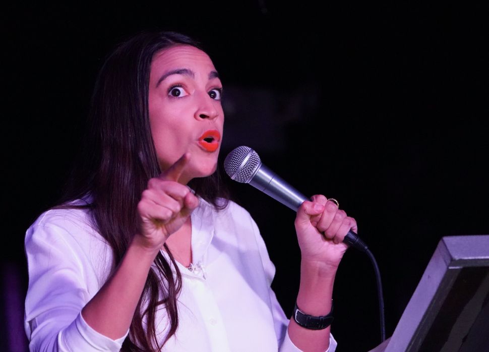 Alexandria Ocasio-Cortez.