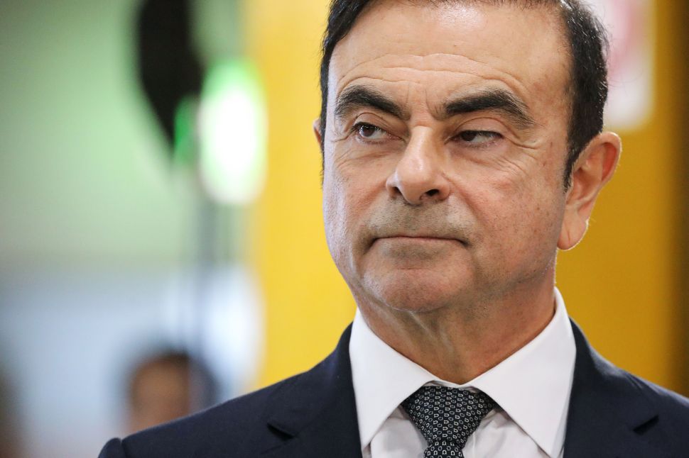 Carlos Ghosn was arrested by Japanese authorities on November 19.