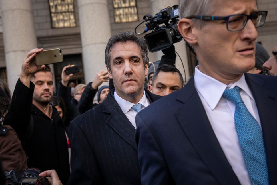 Michael Cohen, former personal attorney to President Donald Trump.