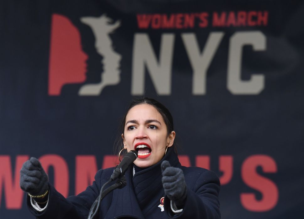 U.S. Representative Alexandria Ocasio-Cortez (D-N.Y.).