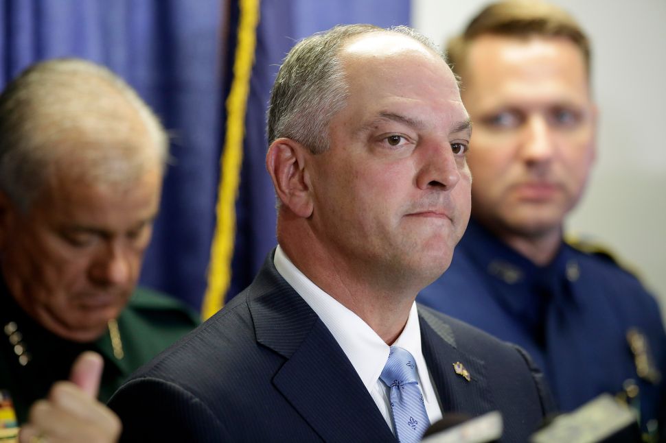 Louisiana Governor John Bel Edwards.