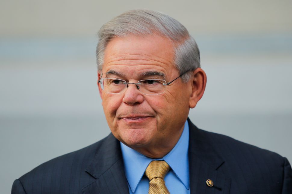 U.S. Sen. Robert Menendez (D-NJ).