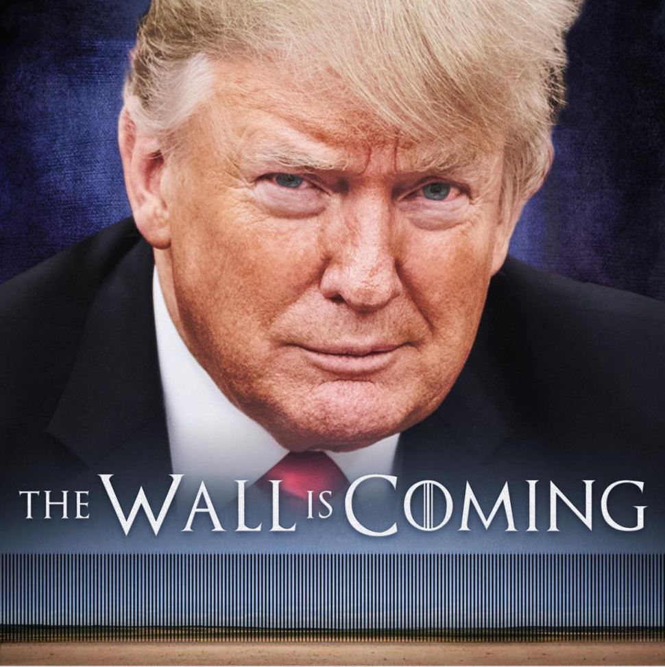 A Song of ICE and Ire: President Trump posted this on Instagram directly after his press conference today.