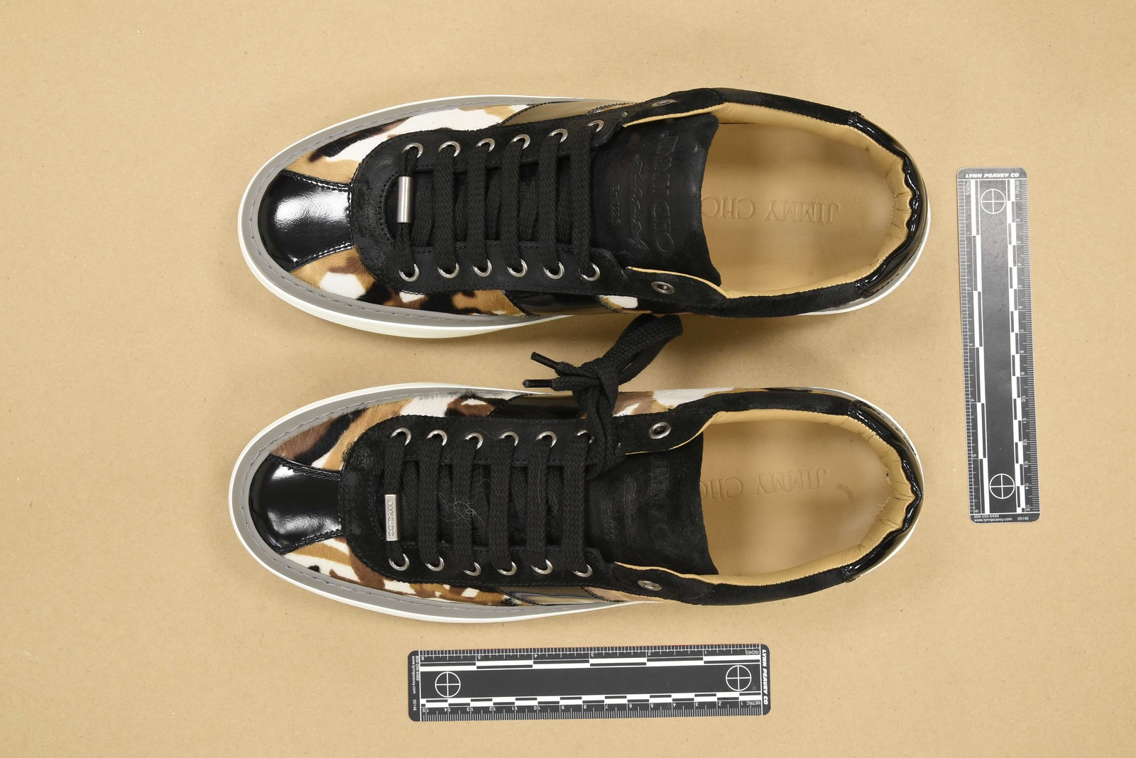 Stolen celebrity shoes