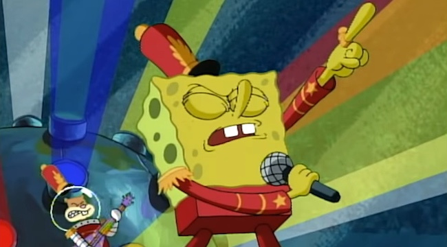 Super Bowl Half Time Show Maroon 5 SpongeBob SquarePants