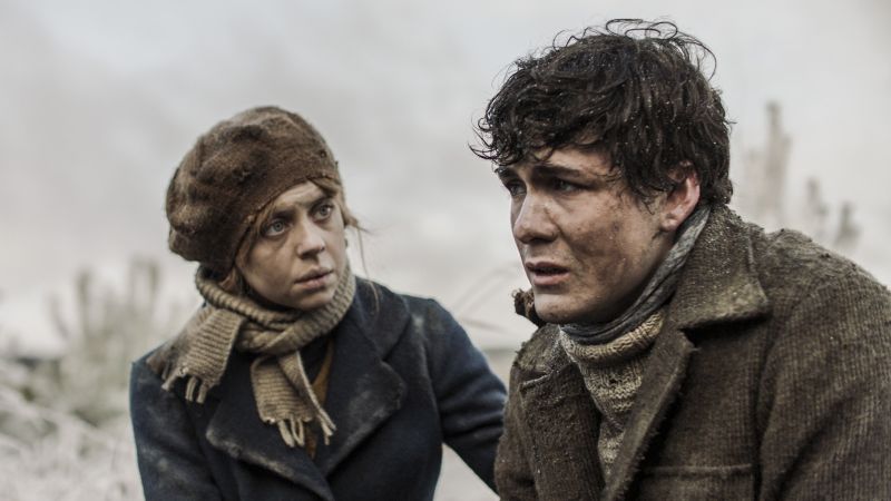 Bel Powley and Jonah Hauer-King in Ashes in the Snow