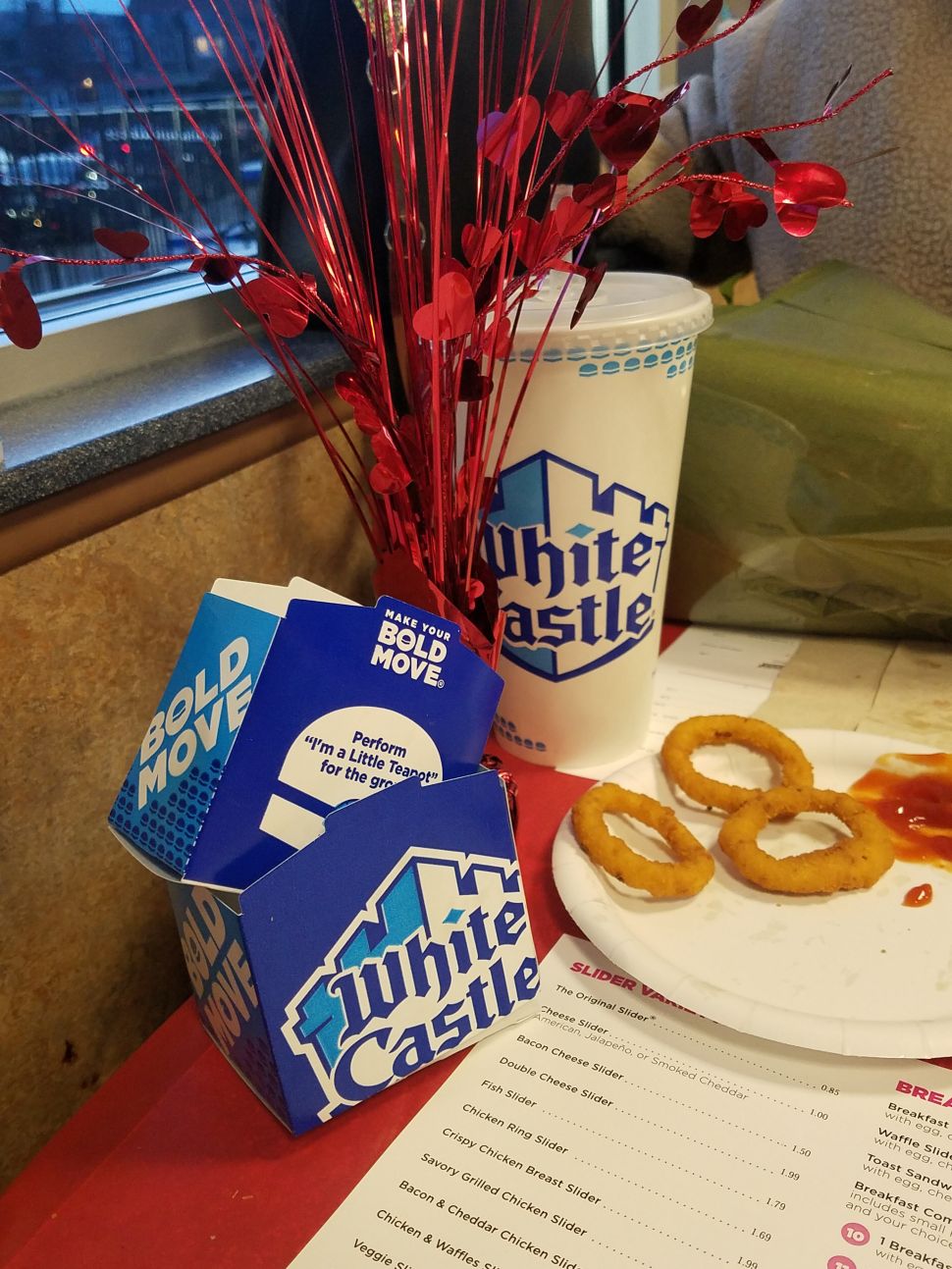 That’s the thing with White Castle—you know the bomb is going to drop at some point, but you never know when.