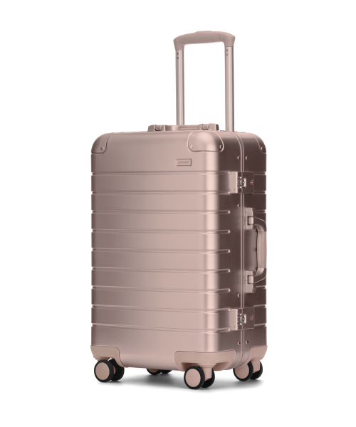 Away metal luggage on sale