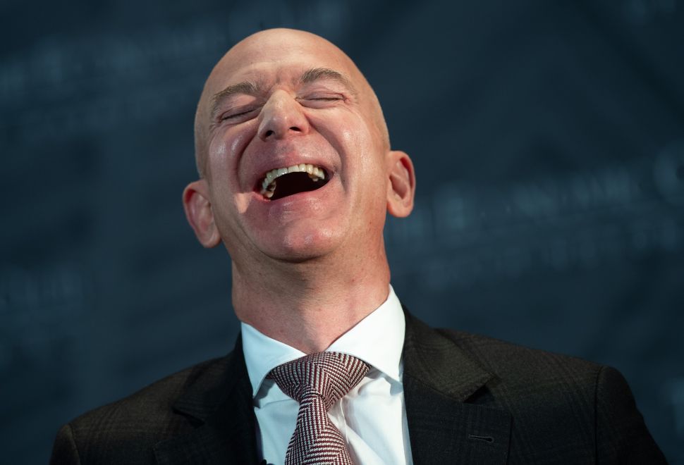 Jeff Bezos, founder and CEO of Amazon.