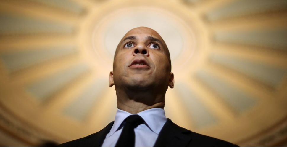 Sen. Cory Booker (D-N.J.).
