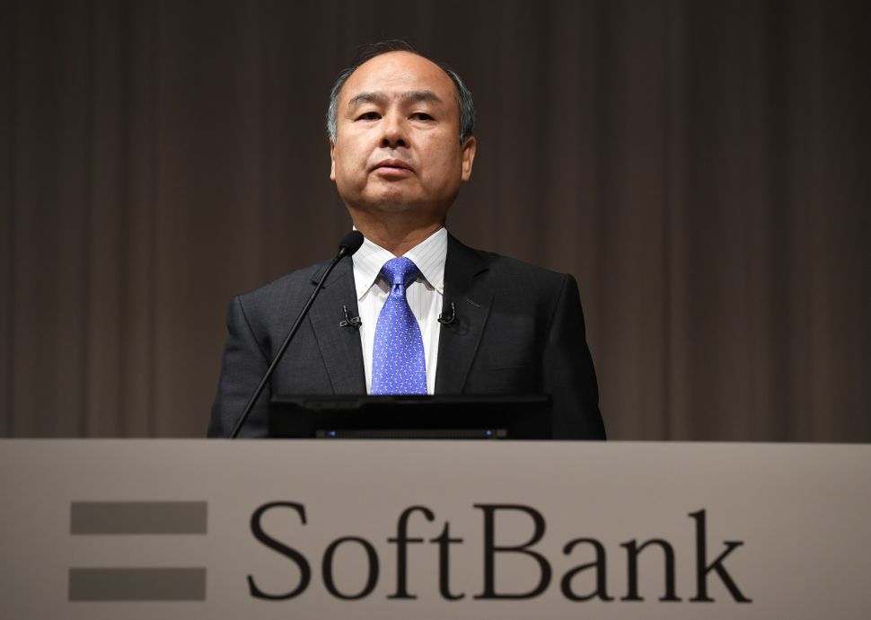 SoftBank CEO Masayoshi Son