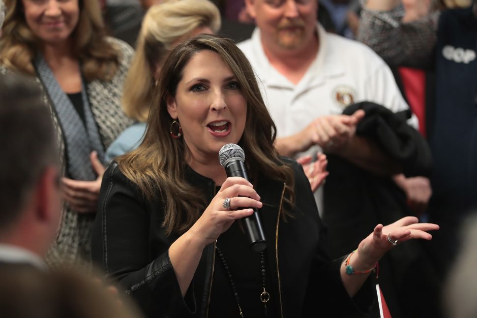 RNC Chairwoman Ronna McDaniel.