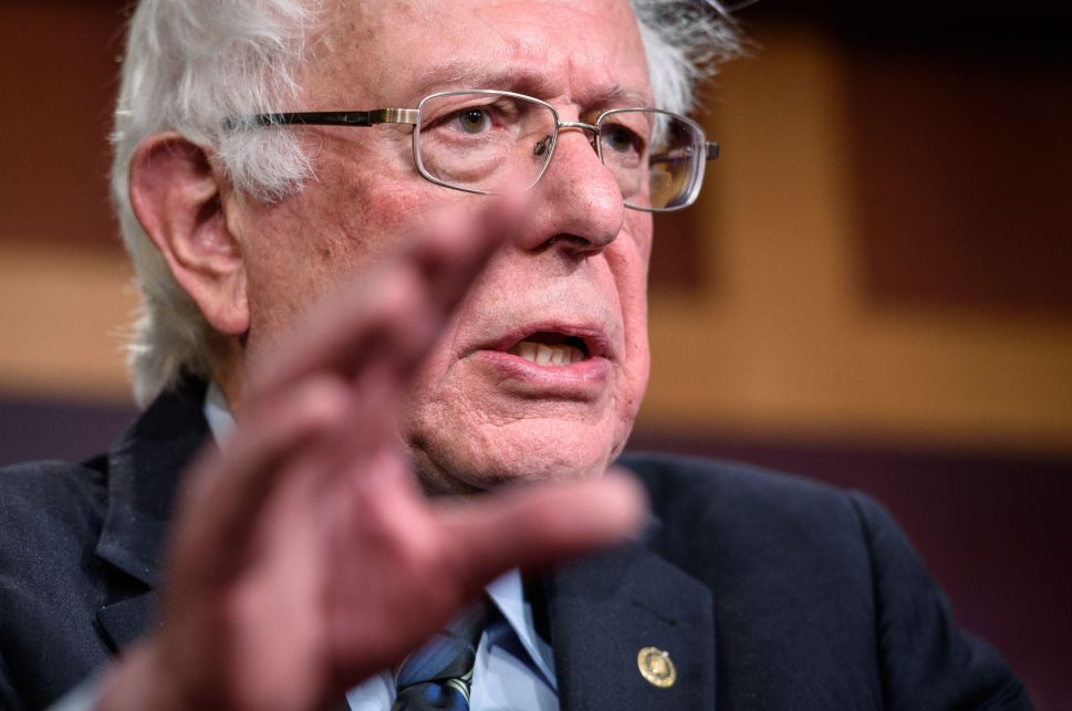 Senator Bernie Sanders (I-Vt.).
