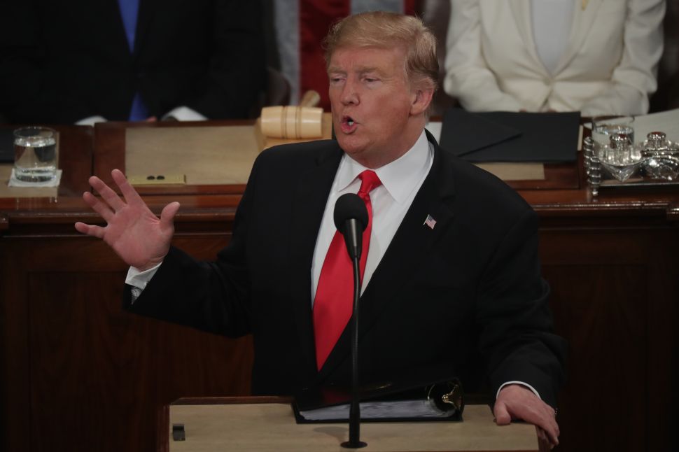 Donald Trump State of the Union TV Ratings Super Bowl Oscars
