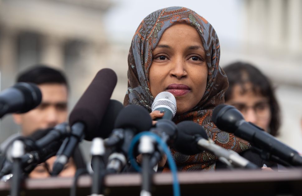 U.S. Representative Ilhan Omar.