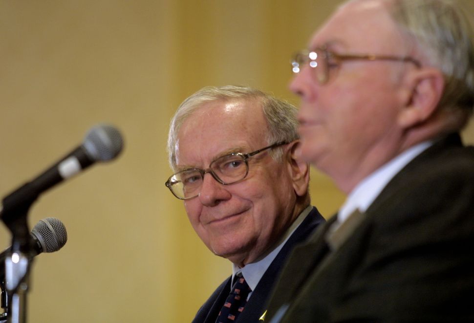 Warren Buffett and Charlie Munger.