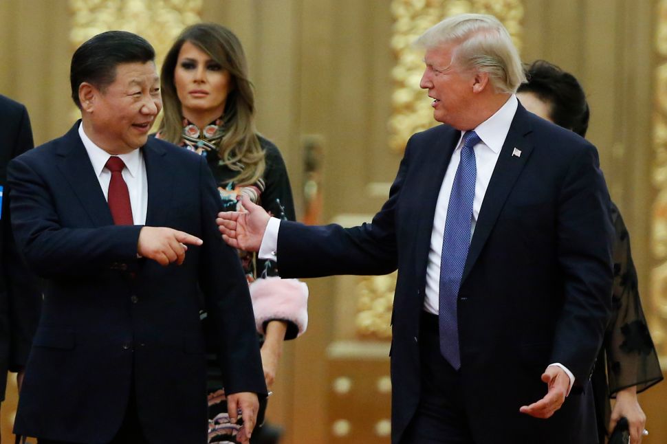President Donald Trump and China's President Xi Jinping.