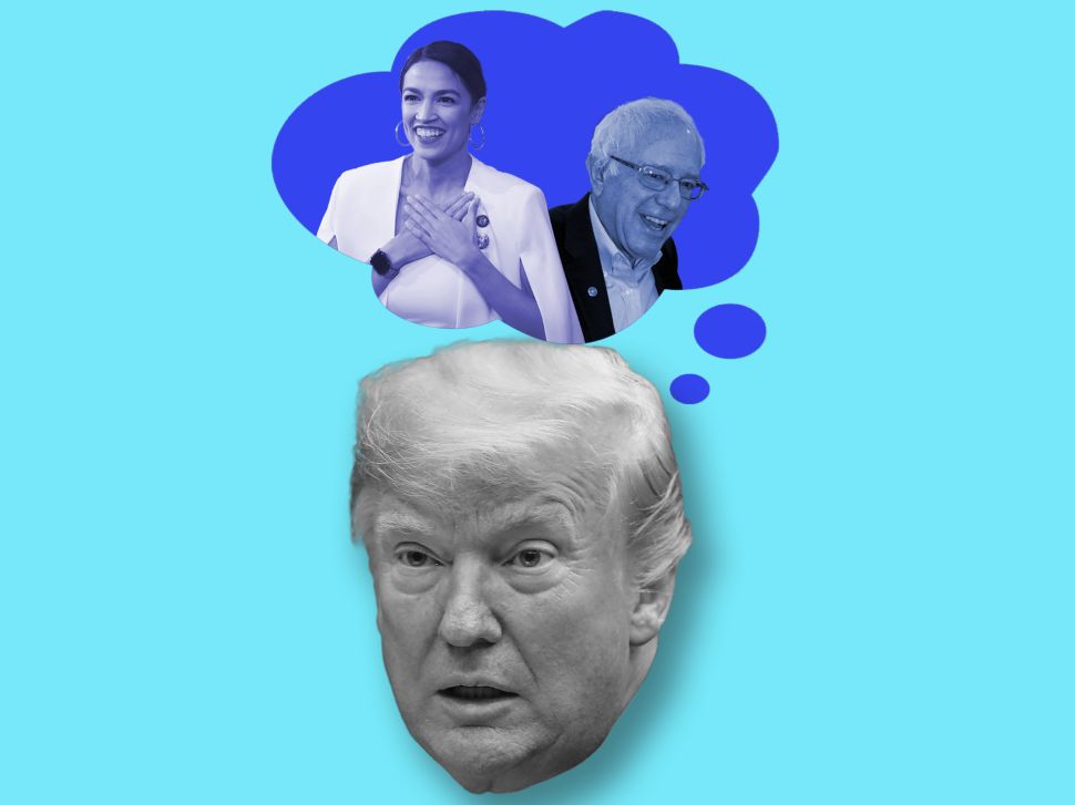 Socialism is absolutely an official Team Trump talking point.
