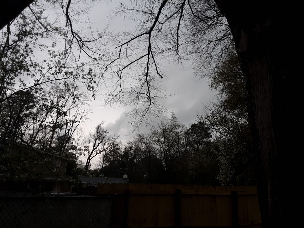 The storm in Georgia.