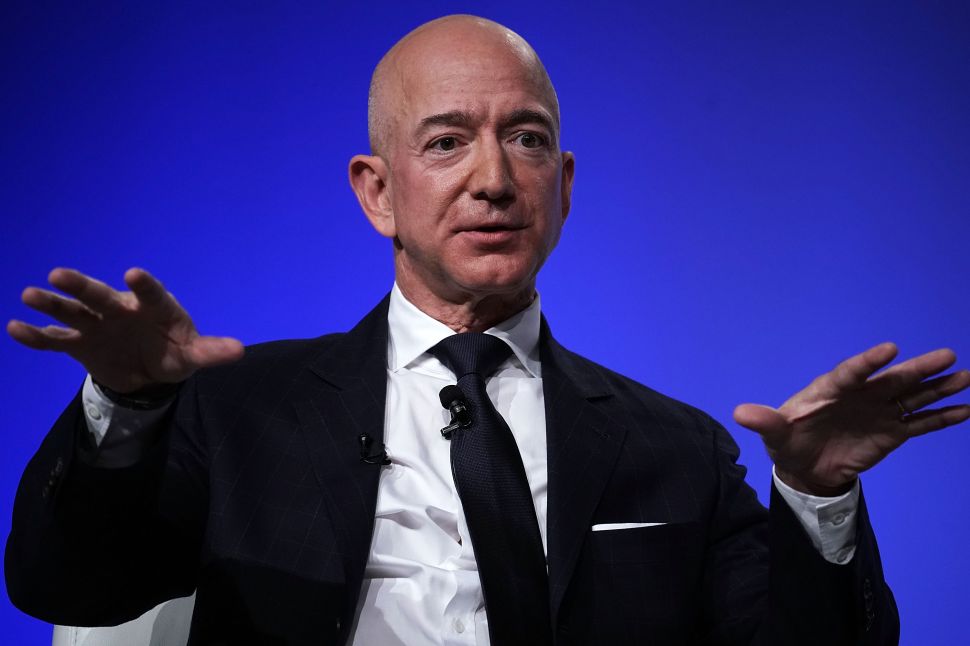 Amazon CEO Jeff Bezos.