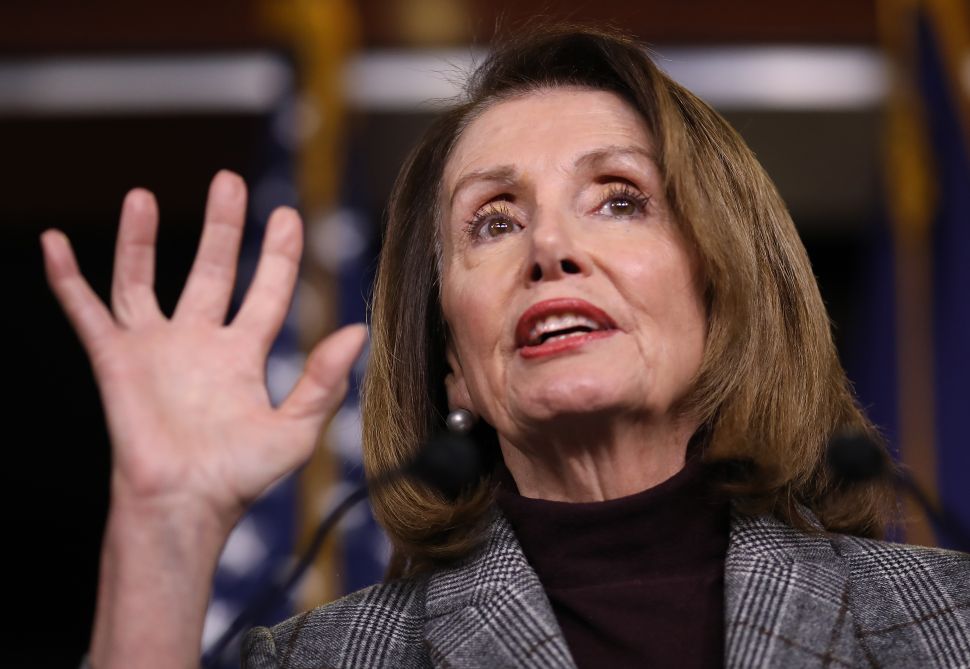 Speaker of the House Nancy Pelosi (D-Calif.).