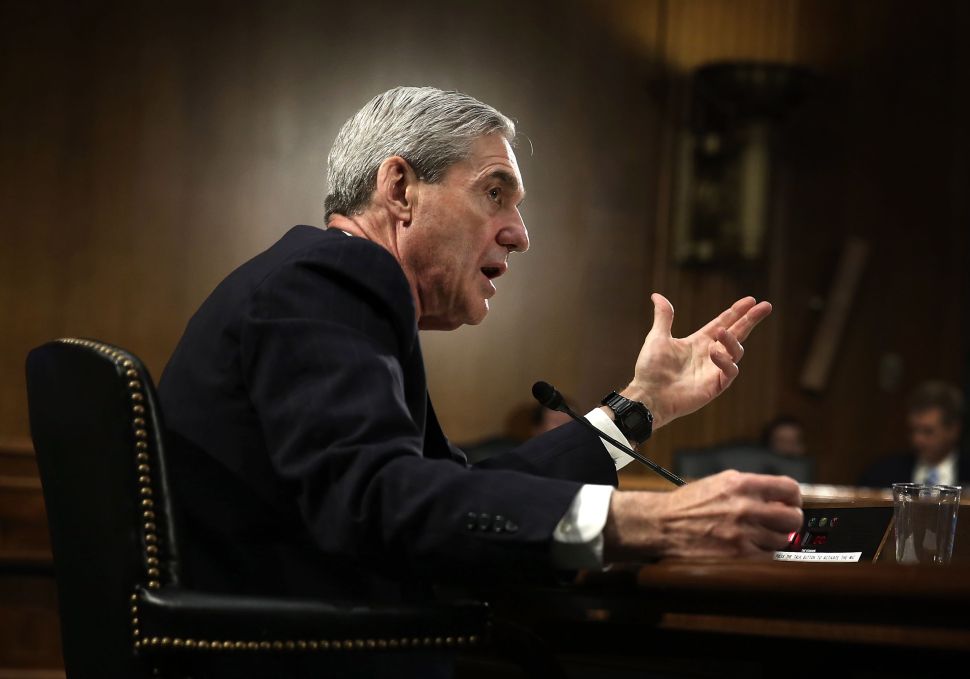 Special Counsel Robert Mueller.