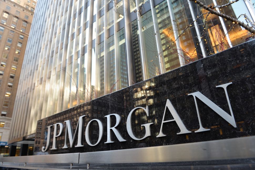 The headquarters of JP Morgan Chase on Park Avenue.
