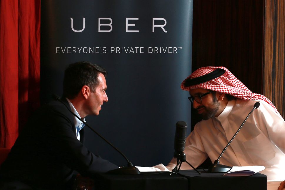 Uber launched service in the Middle East in 2014.