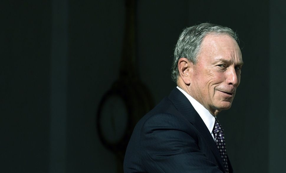 Michael Bloomberg's force is strong within the Democratic Party.