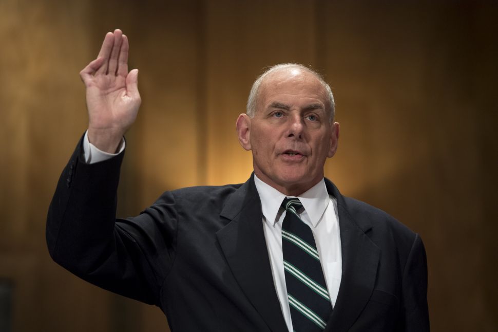 Former White House Chief of Staff John Kelly.