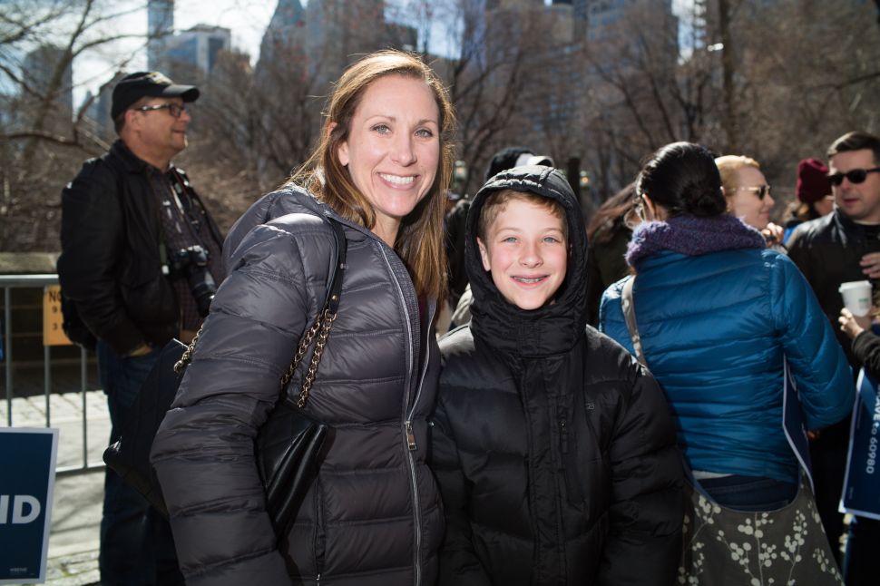 at the kickoff for Kirsten Gillibrand's presidential candidacy in New York on March 24, 2019.