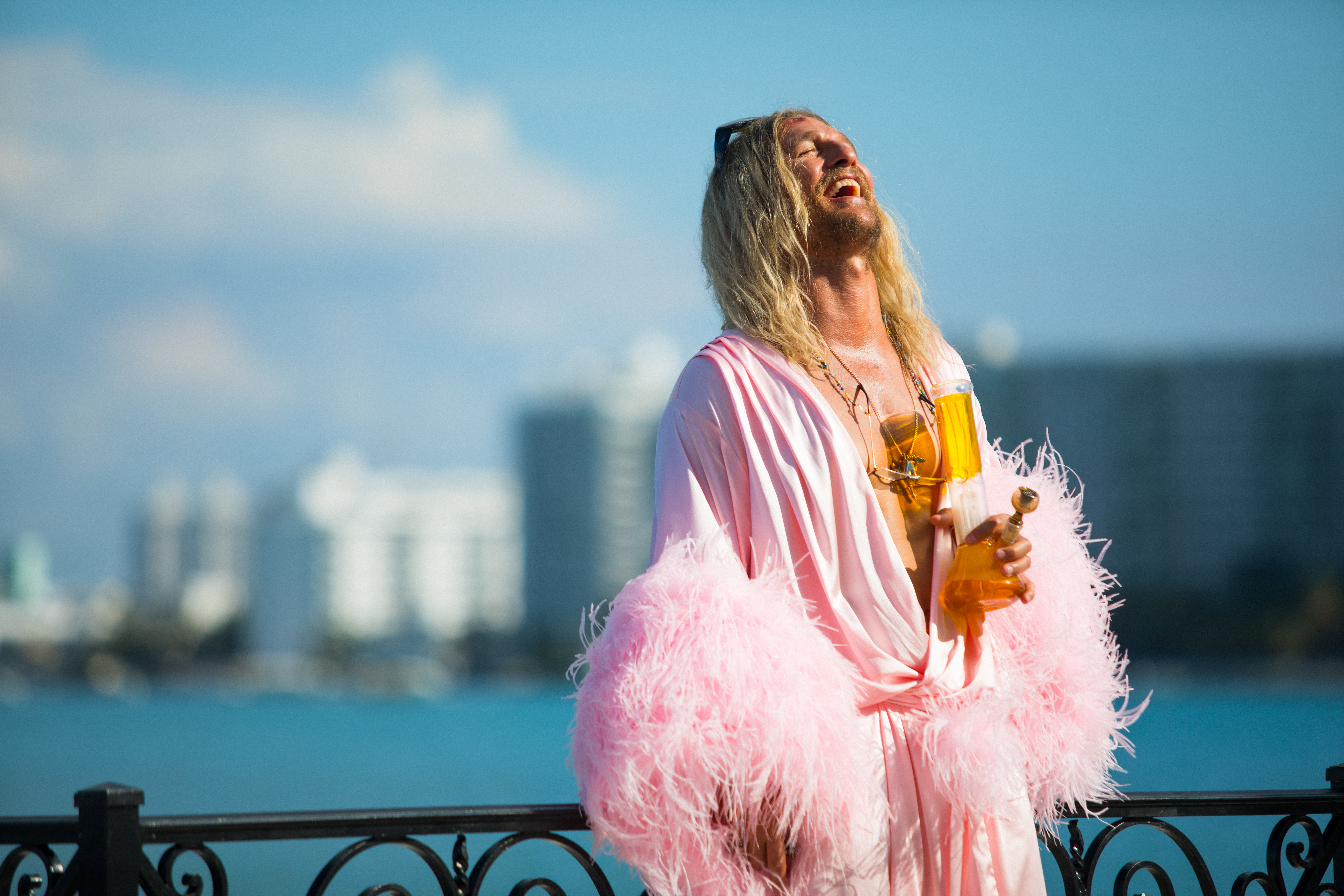 Matthew McConaughey as Moondog in 'The Beach Bum.'