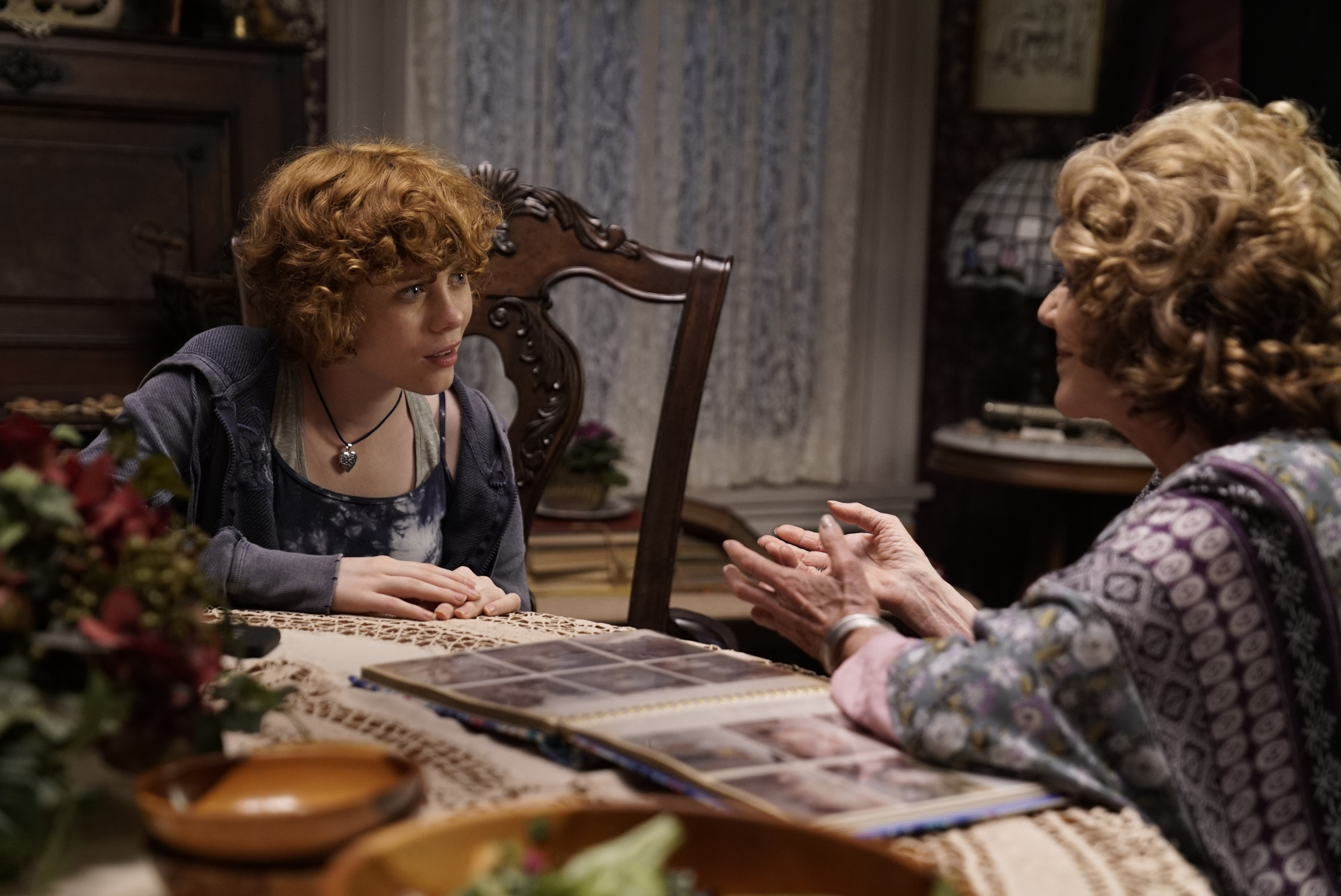 Sophia Lillis in Nancy Drew and the Hidden Staircase.