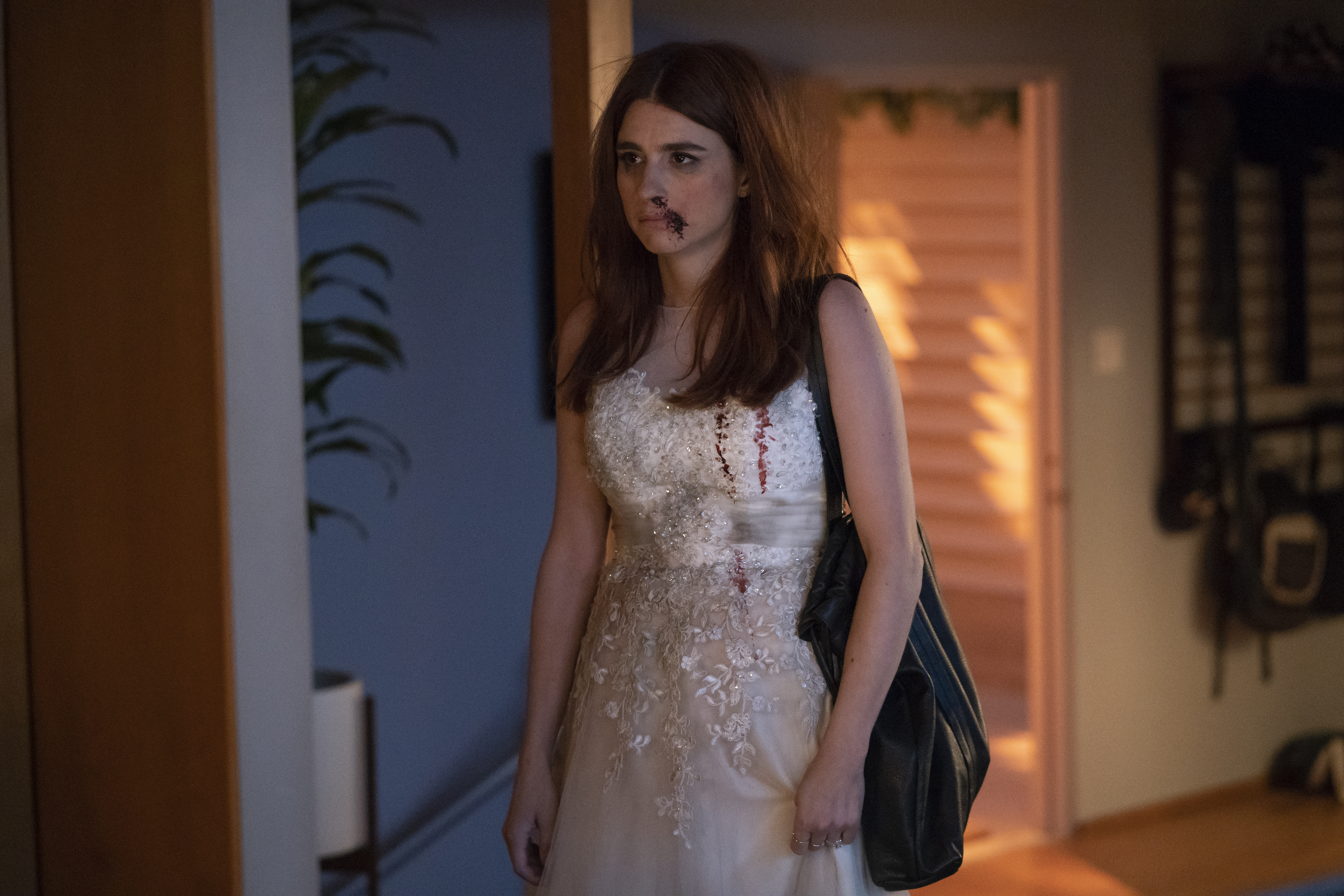 Aya Cash as Gretchen in 'You're the Worst' Season 5
