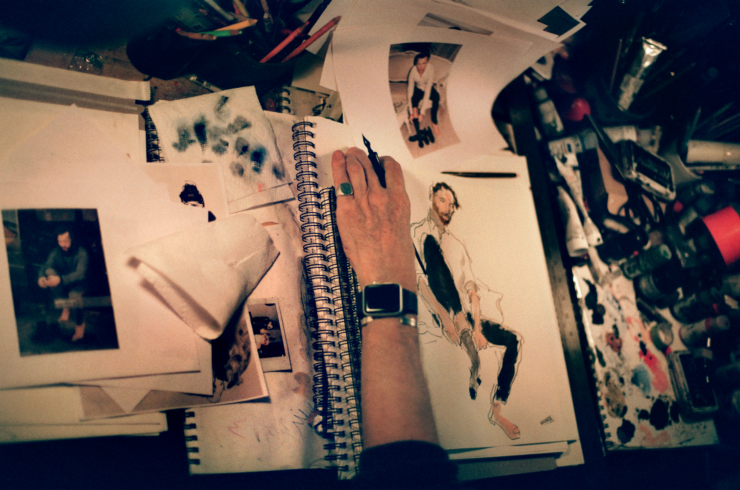 Richard Haines drawing
