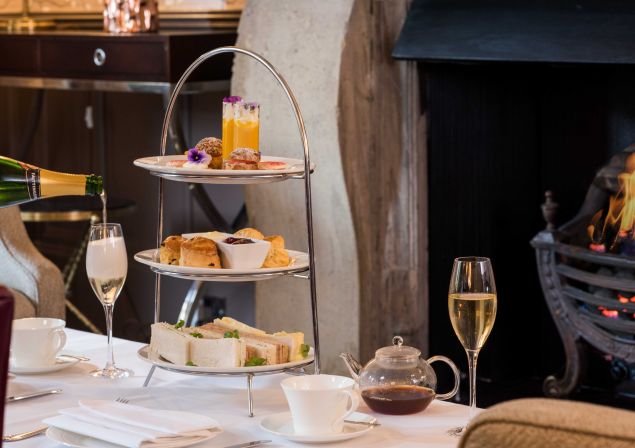 afternoon tea at 11 Cadogan Gardens