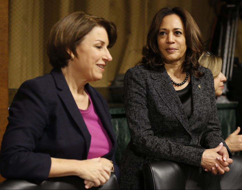 2020 contenders, Sen. Amy Klobuchar (D-Minn.) and Sen. Kamala Harris (D-Calif.), both have better track records than a lot of the male front runners.