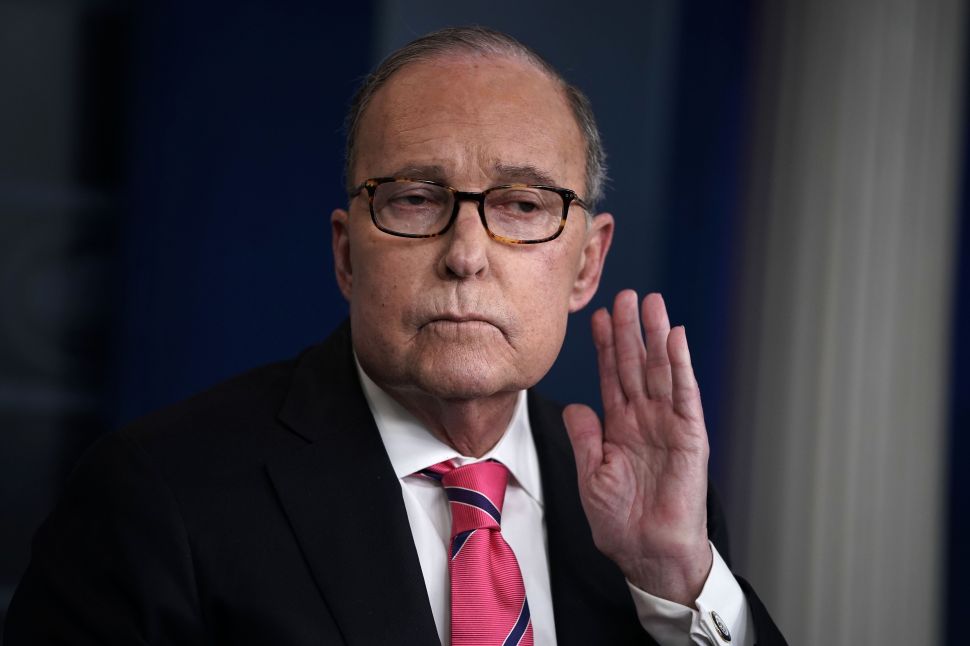 Director of the National Economic Council Larry Kudlow.