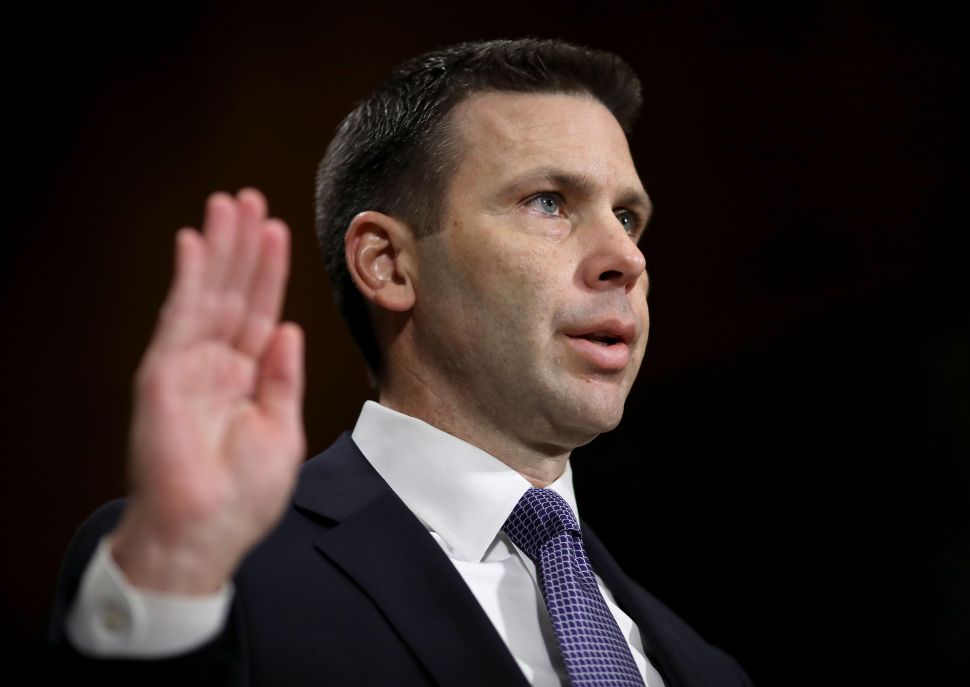 Kevin K. McAleenan, acting U.S. Secretary of Homeland Security.