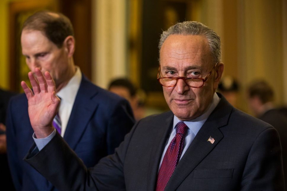 Senate Minority Leader Chuck Schumer (D-NY).
