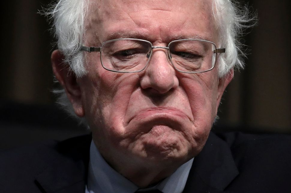 Democratic presidential candidate U.S. Sen. Bernie Sanders (I-VT).