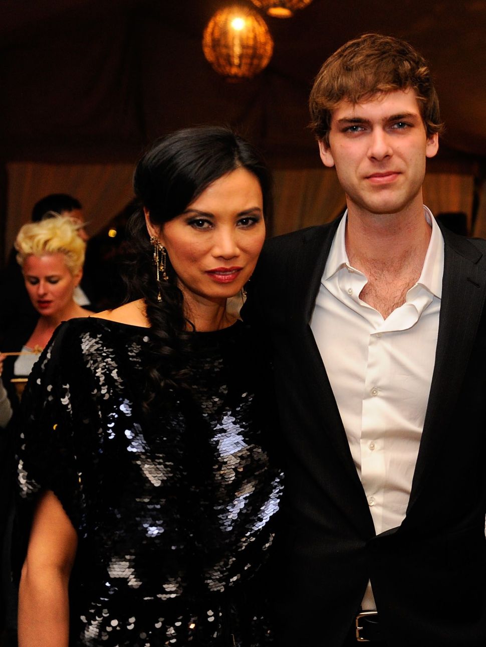 Wendi Murdoch (L), ex-wife of media lord Rupert Murdoch, is a founding board member of Artsy.