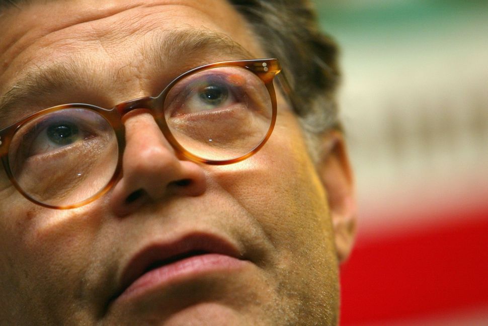 Senator Al Franken stepped down following allegations by eight women that he engaged in inappropriate behavior.