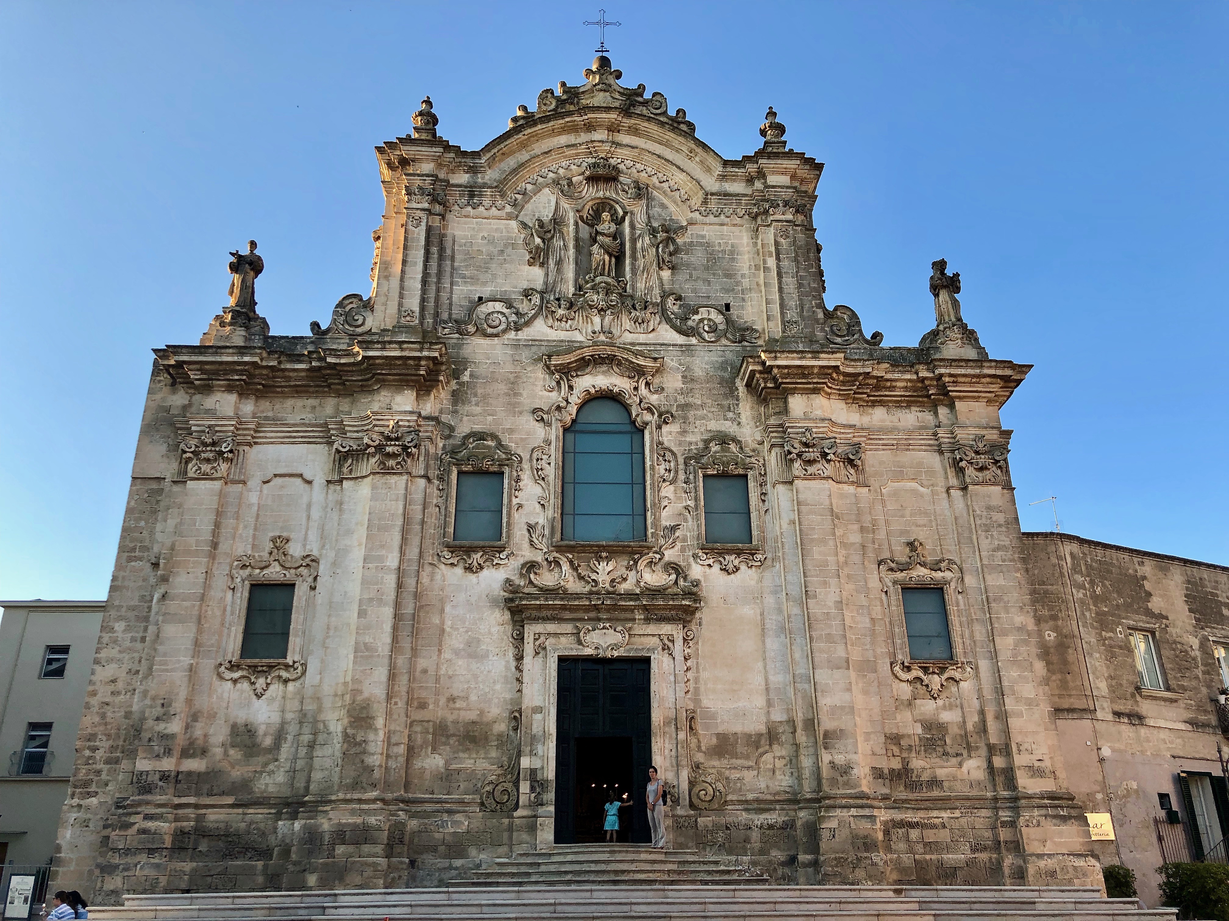 The baroque Church of Saint Francis of Assisi in Matera