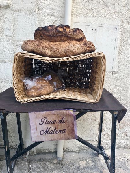 Thick-crusted Matera bread