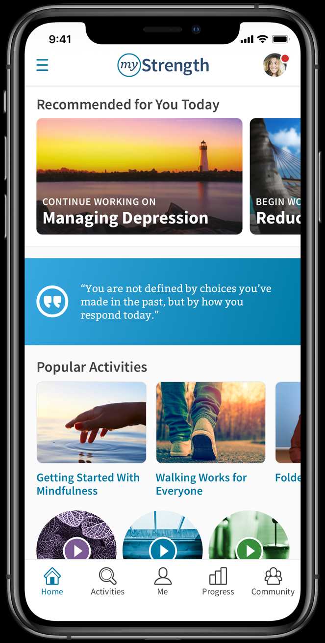 MyStrength App