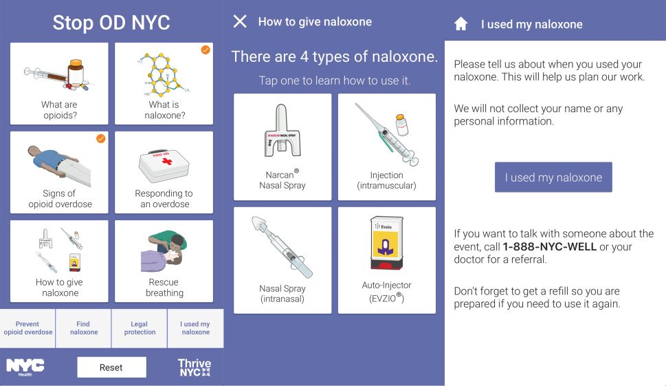 The Stop OD NYC app