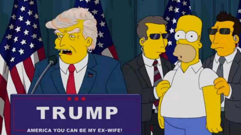Donald Trump The Simpsons Disney Fox