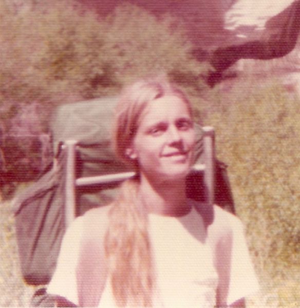 'The Light Years' author Chris Rush during his hitchhiking days.